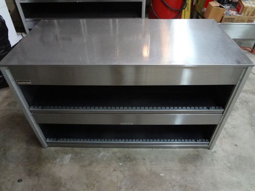 Merco 2TSW-5024-2 Tier Pass-Thru Countertop Sandwich Slide Warmer Display #373