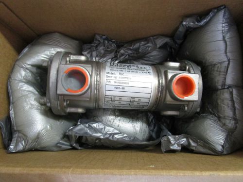 ITT Standard SSCF Stainless Steel Shell &amp; Tube Heat Exchanger, NEW, MSRP: $ 1400