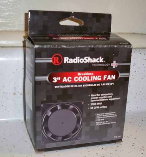 RadioShack 120VAC 3&#034; Fan