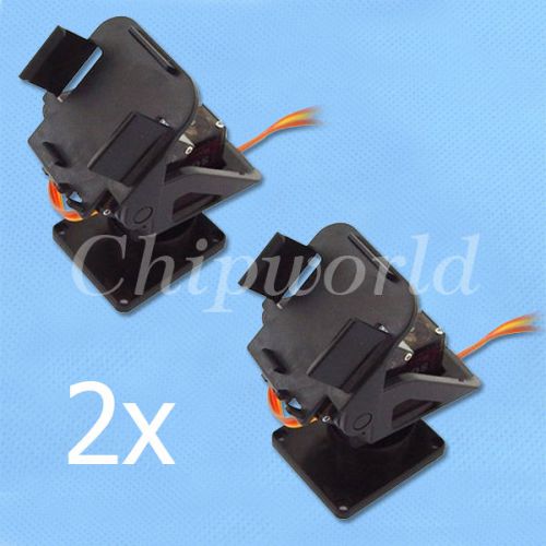 2pcs 2-Axis FPV Original Special Nylon PTZ (NO Servo) for SG90 Servo Arduino new