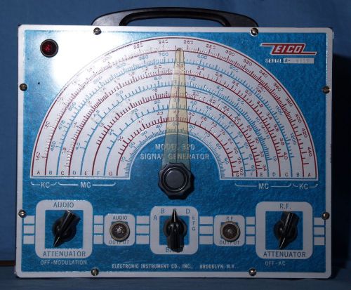 Eico 320 Signal Generator  Parts or Project AS-IS