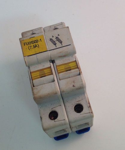 ALLEN BRADLEY  2POLE CLASS CC FUSE HOLDER LOT OF 7 1492-FB2C30-L SER A  101276