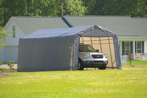 Prefab car storage carport  tent - diy portable garage shelter fabric - 12x28x08 for sale