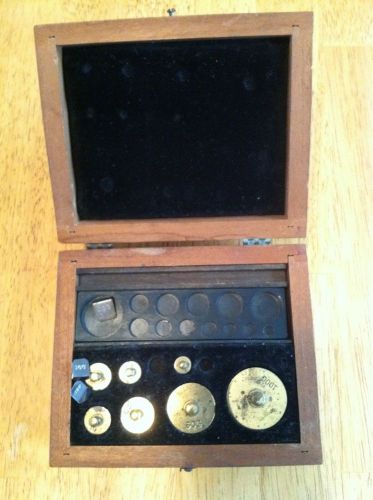 Vintage Weights and Calibration Partial Set Older