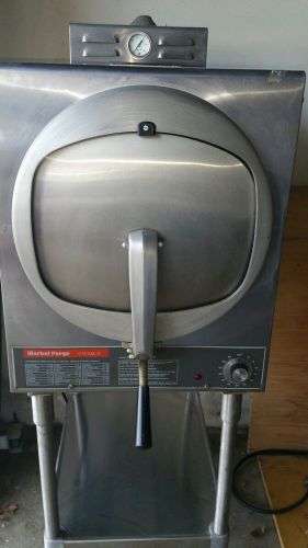 Market forge single door pressure steamer