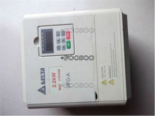 Used Delta Inverter VFD022A43A 2.2KW 380V Tested