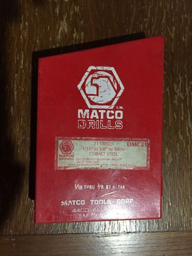 Matco Tools Drill Bit Case Indexed