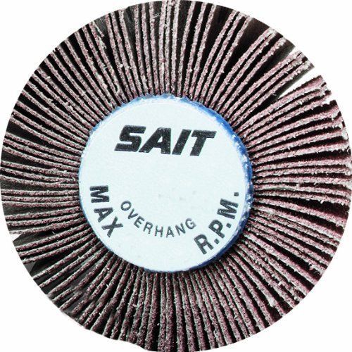 NEW United Abrasives/SAIT 74061 3A Flap Wheel  2-1/2 x 1 x 1/4  80X  10-Pack