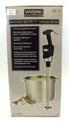 Waring commercial gb-wsb701 heavy-duty big stik 21&#034; immersion blender for sale