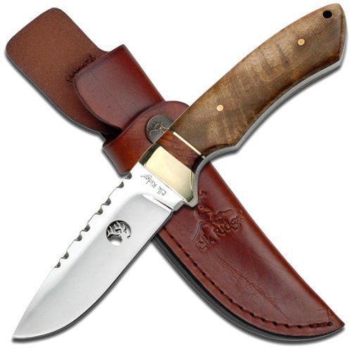 Elk Ridge ER-304WD Fixed Blade Knife, 8.5-Inch Overall ER304WD