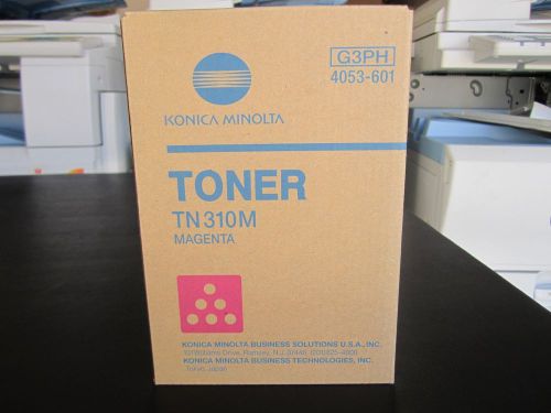 OEM KONICA MINOLTA BIZHUB C450 C350 C351 MAGENTA TONER CARTRIDGE 4053-601 TN310M