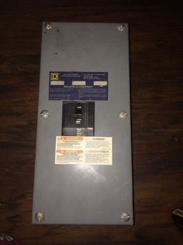 Square D QO403L60NS 60a 120/240v Load Center Used Good Shape