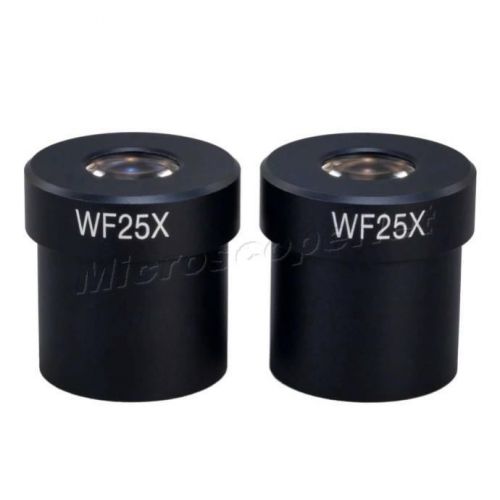 WideField Eyepieces 2 WF25X for Stereo Microscopes 30mm
