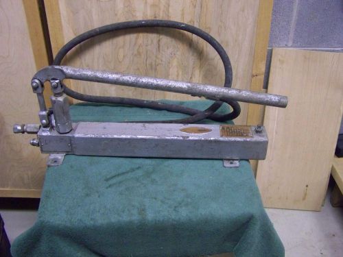 Huge us air force portable hydraulic hand pump-porta power-northrop aircraft inc for sale