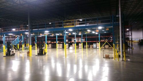 100&#039; x 50&#039; STEEL MEZZANINE W/ 15&#039; CLEAR HEIGHT