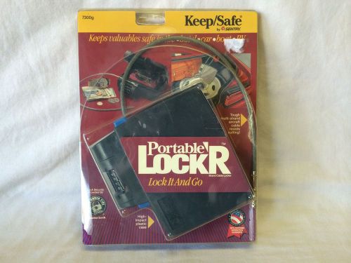 New sentry portable lock&#039;r 7300g cable locker high impact plastic case for sale