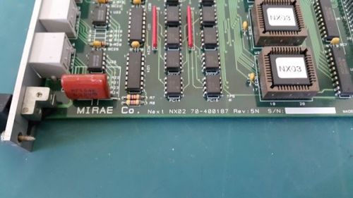 MIRAE CONTROLLER BOARD NX02R REV.5N