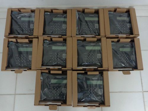 10 x black panasonic kx-ut113ne-b kx-ut113 sip voip phone telephone (bulk sale) for sale