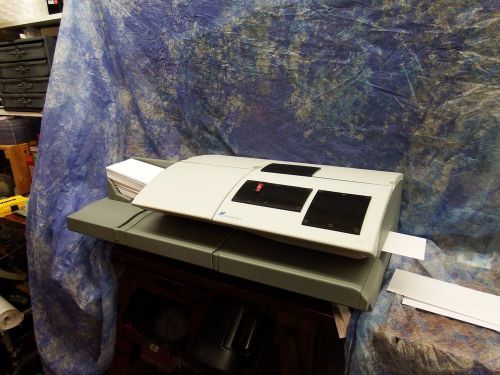 Refurbished stand alone envelope mail sealer runs 180 per minute new brush