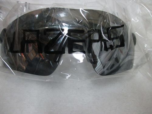 PROTECTIVE EYEWEAR 2 PCS MIRROR LENS LAZERS FRAME COLOR BLACK (LL2361)