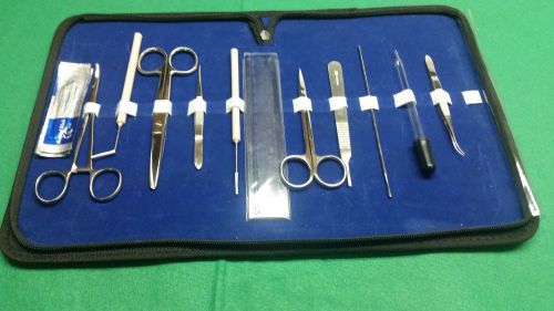 Set of 21 ea biology lab medical student dissecting  kit w/ sterile scalpel #10 for sale