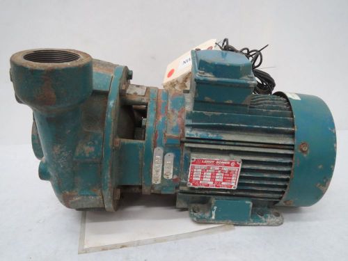 LEROY SOMER 90 AC 3HP 230V-AC 3435RPM 3PH PUMP MOTOR B275471