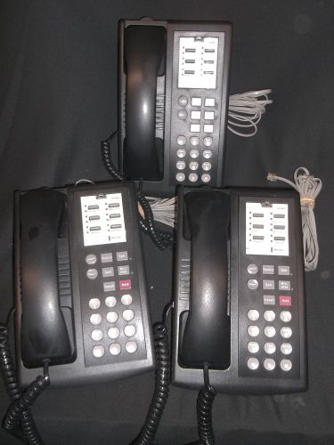 Lot of 3 AVAYA Partner 6 Button Non Display Telephones