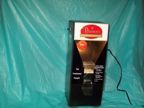 Older peterson&#039;s gourmet nuts &amp; snacks  machine for sale