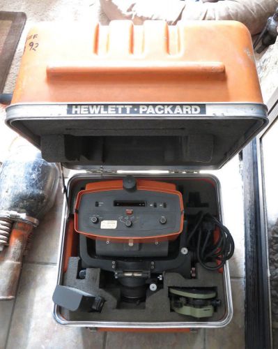 HP Hewlett Packard Total Station. 3810A. Surveyor. Surveying. w/ Heavy Duty Case