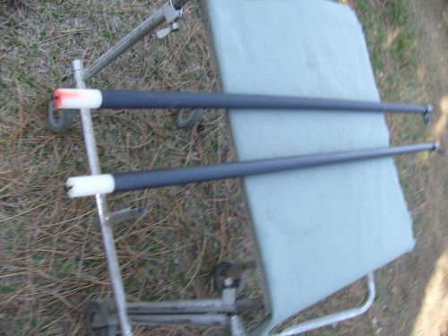 Used !  2 pcs Bowflex Extreme, 50 LB. 4&#039; Long Flex Rod With 50 LB. Rod End Cap