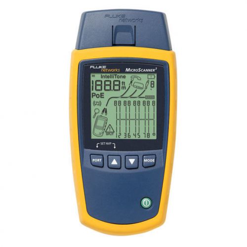 Fluke Networks MicroScanner2 MS2-100 Cable Tester