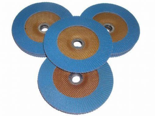 10x 7&#034; Zirconia Flap Wheels zirconium grinding disc zirconia polishing welding