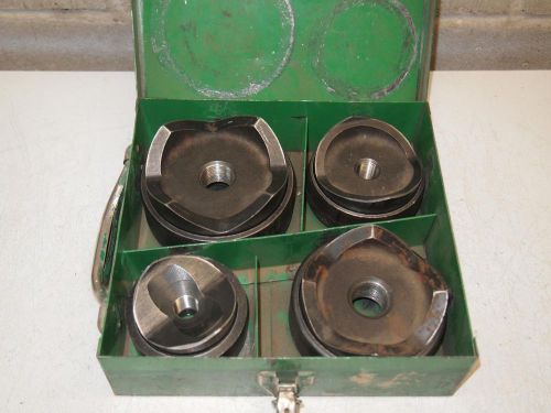 Greenlee 2 1/2&#034; to 4&#034; Knockout Conduit Punch &amp; Die Set