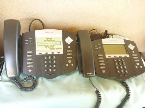 2 Polycom Soundpoint IP 550