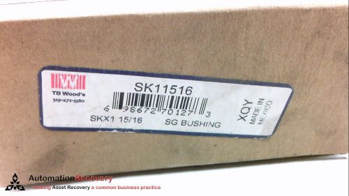 TB WOODS SK11516 - SERIES SK - SKX1 15/16 - SG BUSHING, NEW