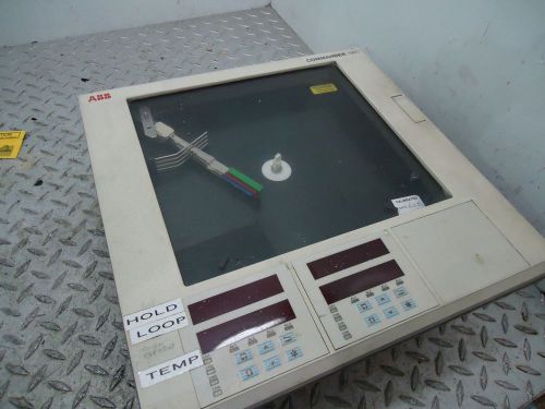 ABB COMMANDER 1900 C1913JA001100000STD,10&#034; CIRCULAR CHART RECORDER, 3 PENS