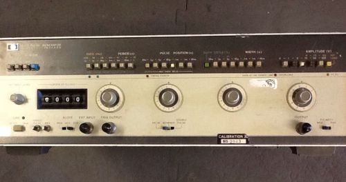 HP 214B Pulse Generator w/Manual, Powers On, Option: H01, Bargain, More Specs!