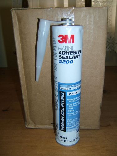 3M 5200 WHITE SEALANT 10 OZ TUBE 06500 (LOT OF 2)