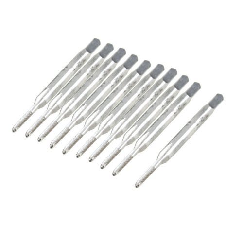 10pcs 1.2mm dia straight screw flute machine taper tap for sale