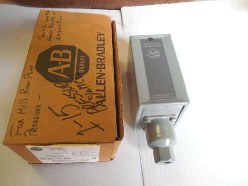 NEW ALLEN BRADLEY PRESSURE CONTROL SWITCH 836-C4A 836C4A SER A 45 PSI