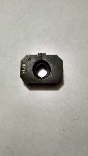 Kearney Blackburn OD58 Compression Crimper Tool 9/16&#034;O&#034; Type Die Set 