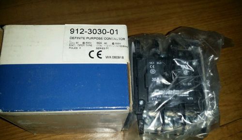 Copeland 912-3030-01 30-amp 120v 3-pole contactor for sale