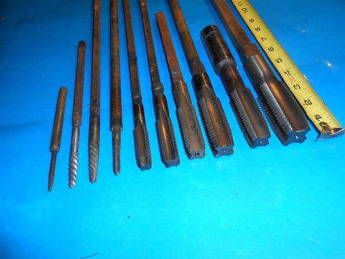 Long reach TAP set 1-1/4&#034; 1&#034; 7/8&#034; 3/4&#034; 5/8&#034; 5/16&#034; plus 3 long reach easy outs C4