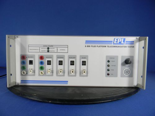 EPL X-900 PLUS Platform Telecommunication Tester - Parts Unit