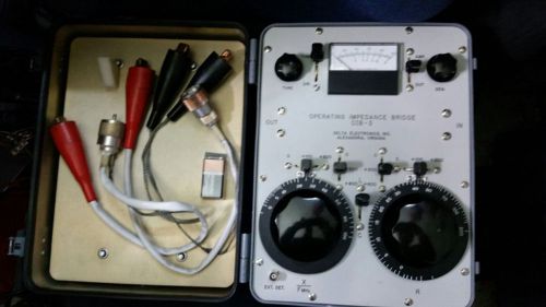 Delta Electronics, Inc. Model OIB-3 Operating Impedance Bridge