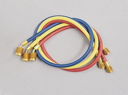 Yellow Jacket 22985 Plus II 1/4&#034; Hose with 45 Deg SealRight Fitting 3pk 60&#034;