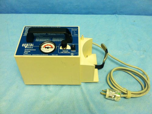 Ohmeda CVP Portable Surgical Exam ER Continuous Vacuum Suction Pump w/Battery