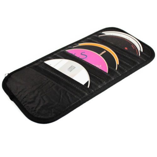 Visor CD Carrying Case for Car Holds 12 Discs Universal