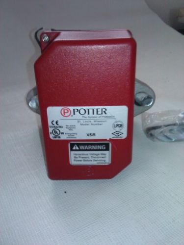 New potter vsr 3&#034; vane type water flow alarm switch with retard for sale