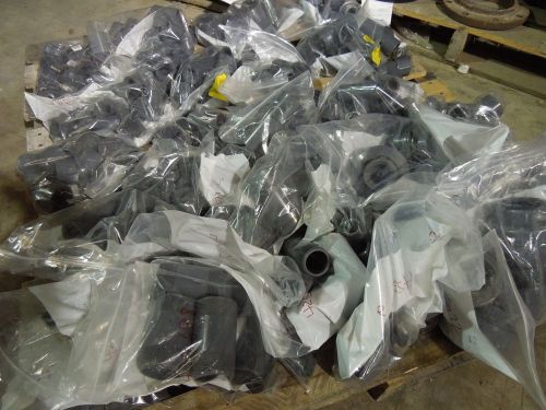 PVC PIPE FITTINGS 1/2&#034;- 2&#034; SCHEDULE 80 NPT &amp; SLIP         (LOT SALE )  &lt;599PF